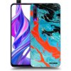 Picasee silikónový čierny obal pre Honor 9X Pro - Blue Magma Picasee silikónový čierny obal pre Honor 9X Pro - Blue Magma