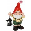 Trpaslík s lampášom keramika 23x15,5x40cm 240458 - Dekorácia Trpaslík s lampášom keramika 23x15,5x40cm 240458 - Dekorácia