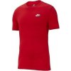 Nike Tričká s krátkym rukávom M Nsw Club Tee Červená Nike Tričká s krátkym rukávom M Nsw Club Tee Červená