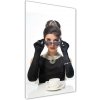 Vertikálny foto obraz akrylový Žena v okuliaroch 50x100 cm Vertikálny foto obraz akrylový Žena v okuliaroch 50x100 cm