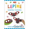 Lepíme kolieska kolieska modré zošity Lepíme kolieska kolieska modré zošity