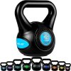MOVIT® 3kg Kettlebell činka čierna/bledomodrá MOVIT® 3kg Kettlebell činka čierna/bledomodrá