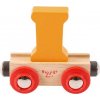 Bigjigs Rail Vagónik drevenej vláčikodráhy - Písmeno I Bigjigs Rail Vagónik drevenej vláčikodráhy - Písmeno I