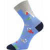 Woodik ABS Detské ponožky bledomodrá