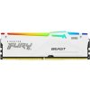 Kingston FURY Beast White/DDR5/32GB/5200MHz/CL40/1x32GB/RGB/White KF552C40BWA-32 Kingston FURY Beast White/DDR5/32GB/5200MHz/CL40/1x32GB/RGB/White KF552C40BWA-32