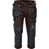 Cerva Dayboro Pánske pracovné nohavice 3/4 tmavo hnedá