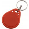 RFID kľúčenka 13.56 MHz - čip Classic 1K, vodeodolná Červená RFID kľúčenka 13.56 MHz - čip Classic 1K, vodeodolná Červená