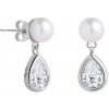 Strieborné náušnice Pure Pearl s pravou riečnou perlou Preciosa 5337 00 Strieborné náušnice Pure Pearl s pravou riečnou perlou Preciosa 5337 00