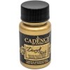 Farba na textil CADENCE DORA 50 ml metalická biele zlato