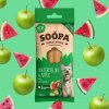 SOOPA Dentálne tyčinky Melón & jablko 100 g SOOPA Dentálne tyčinky Melón & jablko 100 g