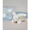 Doudou et Compagnie Paris Doudou Darčeková sada zajačik béžový 16 cm