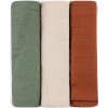 PETITE & MARS Sada plienok bambusová mušelínová 3ks Moussy Earth Tones 68 x 68 cm PETITE & MARS Sada plienok bambusová mušelínová 3ks Moussy Earth Tones 68 x 68 cm