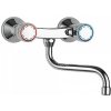 Drezová batéria Tres s otočným ramienkom 150 mm chróm 123310 Drezová batéria Tres s otočným ramienkom 150 mm chróm 123310