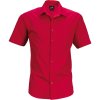 James & Nicholson Košile JN 644, popelínová, business, krátký rukáv COT02064400415-red Červená 5XL James & Nicholson Košile JN 644, popelínová, business, krátký rukáv COT02064400415-red Červená 5XL