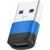 AppleKing dátový a nabíjací adaptér OTG USB-A 3.0 / USB-C female - modrý - možnosť vrátiť tovar ZADARMO do 30tich dní AppleKing dátový a nabíjací adaptér OTG USB-A 3.0 / USB-C female - modrý - možnosť vrátiť tovar ZADARMO do 30tich dní