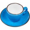 IRIS DOTS tmavomodrá šálka s podšálkou Veľkosť: 7cl na ESPRESSO IRIS DOTS tmavomodrá šálka s podšálkou Veľkosť: 7cl na ESPRESSO