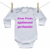 Boodyy Body s dlhým rukávom Splnené prianie Ružová 92 (18-24 mesiacov) Boodyy Body s dlhým rukávom Splnené prianie Ružová 92 (18-24 mesiacov)