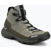 Pánske trekové topánky Salewa Puez Leather Mid Ptx shadow / dark olive Pánske trekové topánky Salewa Puez Leather Mid Ptx shadow / dark olive