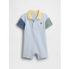 GAP Baby polo overal Brannan Bear Modrá 18-24M GAP Baby polo overal Brannan Bear Modrá 18-24M
