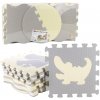 LEAN TOYS Mäkká puzzle vzdelávacia podložka Playpen z EVA peny béžovo sivá 25 ks. LEAN TOYS Mäkká puzzle vzdelávacia podložka Playpen z EVA peny béžovo sivá 25 ks.