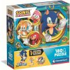 CLEMENTONI Puzzle Ježko Sonic 180 dielikov CLEMENTONI Puzzle Ježko Sonic 180 dielikov