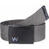 Textilný opasok s kovovou sponou Willard SOLEAN Čierna,Sivá Textilný opasok s kovovou sponou Willard SOLEAN Čierna,Sivá