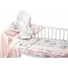 6-ti dílná výhod. sada s dárkem pro miminko Baby Nellys, 120x90 Slon a duha, růžová/bílá (18301801) 6-ti dílná výhod. sada s dárkem pro miminko Baby Nellys, 120x90 Slon a duha, růžová/bílá (18301801)
