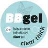 BIO NAILS BB gel FIBER THICK CLEAR jednofázový hypoalergenní Objemy: 50ml