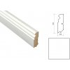 Soklová lišta MDF 624 biela Soklová lišta MDF 624 biela