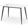 Halmar Jedálenský stôl EMILIO 120x70 biely/čierny Halmar Jedálenský stôl EMILIO 120x70 biely/čierny