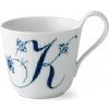 Royal Copenhagen Porcelánový hrnček Alphabet 330 ml – K Royal Copenhagen Porcelánový hrnček Alphabet 330 ml – K