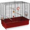 Klietka REKORD 4P 60x32,5x57,5cm čierno-červená FP Klietka REKORD 4P 60x32,5x57,5cm čierno-červená FP