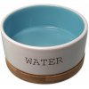 Miska Dog Fantasy keramická WATER biela/modrá s podtáckou 13x5,5cm, 400ml Miska Dog Fantasy keramická WATER biela/modrá s podtáckou 13x5,5cm, 400ml