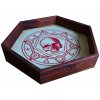 Q-workshop Drevený Dice Tray Dice Macabre