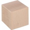ČistéDrevo Drevená kocka 5,5 x 5,5 cm ČistéDrevo Drevená kocka 5,5 x 5,5 cm