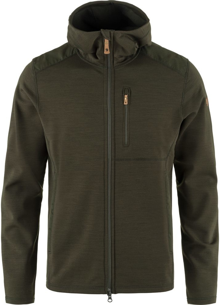 Fjällräven Keb Fleece Hoodie M, Deep Forest