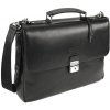 Pánska aktovka Bugatti Romano M 16 L čierna Pánska aktovka Bugatti Romano M 16 L čierna