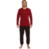 Calvin Klein NM2178E-V5N pánské pyžamo dlouhé červené