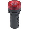 LED kontrolka s bzučiakom AD16-22SM, pre priemer otvoru 22mm Červená 36 V AC/DC LED kontrolka s bzučiakom AD16-22SM, pre priemer otvoru 22mm Červená 36 V AC/DC