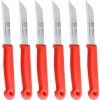 Perfect Home Súprava nožov na zeleninu, 6ks, 15,5cm, červená, 41488 Perfect Home Súprava nožov na zeleninu, 6ks, 15,5cm, červená, 41488