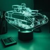 Beling 3D lampa, Tank M2 Bradley IFV , 7 farebná 1PDSWSSA Beling 3D lampa, Tank M2 Bradley IFV , 7 farebná 1PDSWSSA