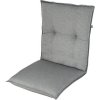 Poduška na stoličku a kreslo so strednou opierkou 110 x 48 x 6 cm Doppler STAR 2025 sivá Poduška na stoličku a kreslo so strednou opierkou 110 x 48 x 6 cm Doppler STAR 2025 sivá