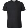Fruit of the Loom tričko Iconic 195 T krátký rukáv pánské COT16142200201-black