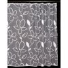 Metrážová biela žakárová záclona s velkými kvetmi - Markéta Metrážová biela žakárová záclona s velkými kvetmi - Markéta