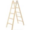 Rebrík drevený, dvojitý, 5-priečkový 1,59 m Rebrík drevený, dvojitý, 5-priečkový 1,59 m