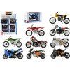 Motorka Bburago kov/plast 11-12cm 1:18 mix druhov v krabičke 17x11x7cm Motorka Bburago kov/plast 11-12cm 1:18 mix druhov v krabičke 17x11x7cm