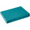 Eurofirany Plachta s napínacou gumou Jersey tyrkysová 90x200x25 Eurofirany Plachta s napínacou gumou Jersey tyrkysová 90x200x25