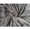 Mikroplyšová plachta 90 x 200 cm - tmavosivá Mikroplyšová plachta 90 x 200 cm - tmavosivá