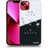 Picasee silikónový čierny obal pre Apple iPhone 13 - Živý - Mŕtvy Picasee silikónový čierny obal pre Apple iPhone 13 - Živý - Mŕtvy