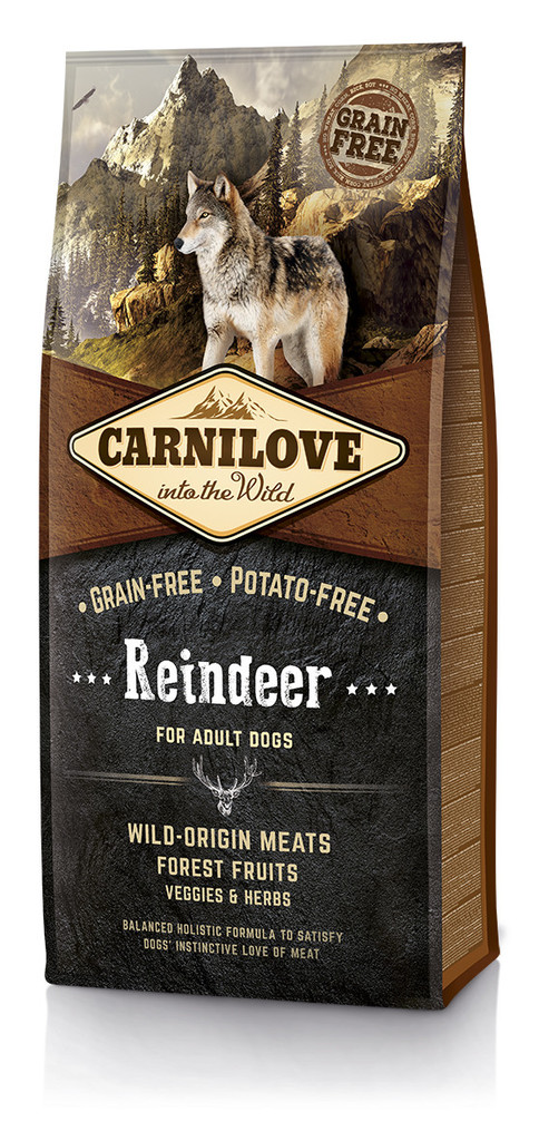 Carnilove Reindeer for Adult Dogs 12 kg